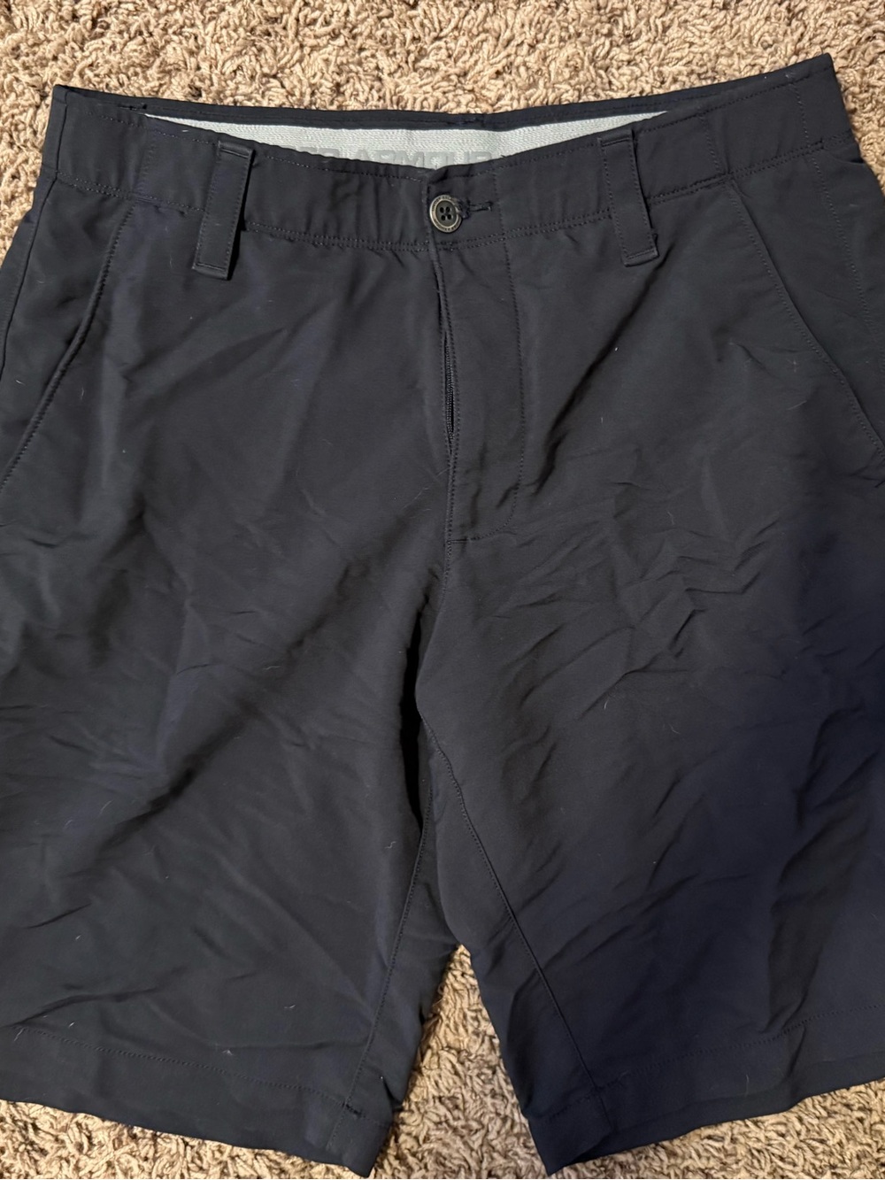 Men's UnderArmour Performance Shorts - Black